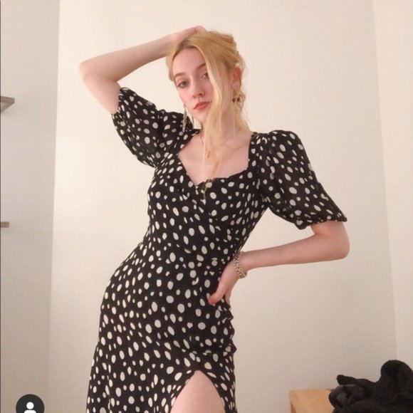 wildflower midi dress